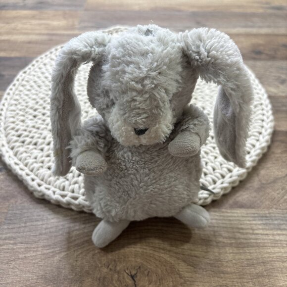 Bunnies By The Bay Gray Bunny Rabbit Plush Floppy Ears 9” Fluffy Stuffed Animal - Picture 1 of 4